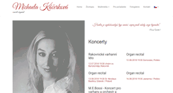 Desktop Screenshot of kacerkova.com