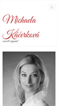 Mobile Screenshot of kacerkova.com